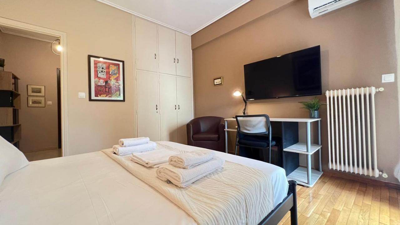 Koukaki Cozy Studio Retreat 1' From Metro Athene Buitenkant foto